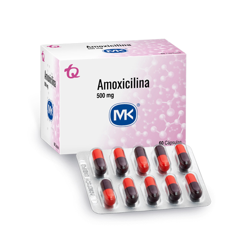 AMOXICILINA 500 MG MK CAJA X 60 CAPS