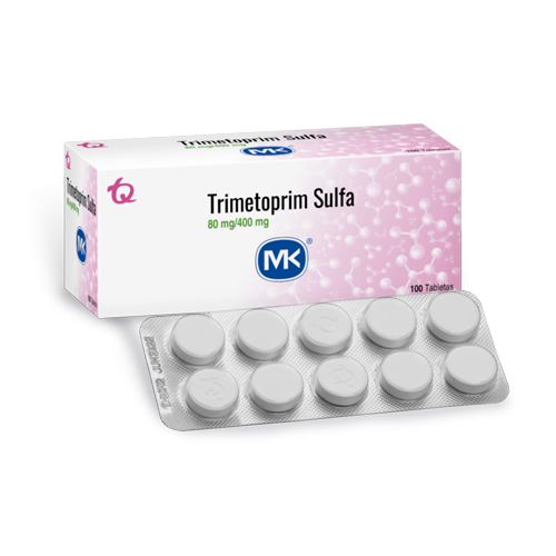 TRIMETOPRIM SULFA  80/400 MG MK CAJA X 100 TAB