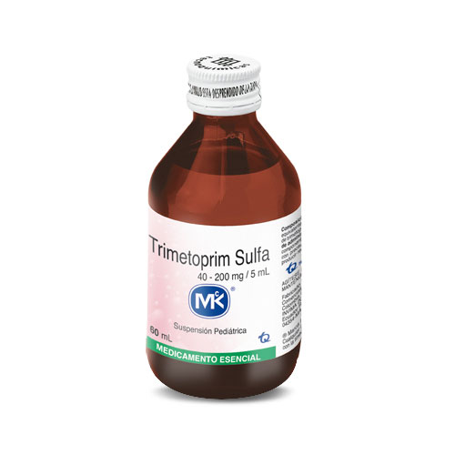 TRIMETOPRIM SULFA  40/200 MG MK FCO X 60 ML