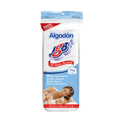 ALGODON JGB BOLSA X 25 GR