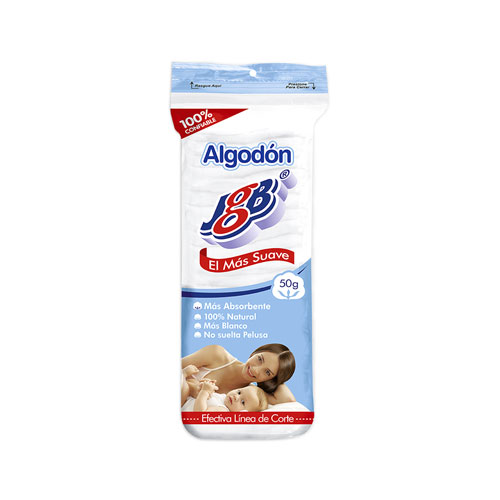 ALGODON JGB BOLSA X 50 GR