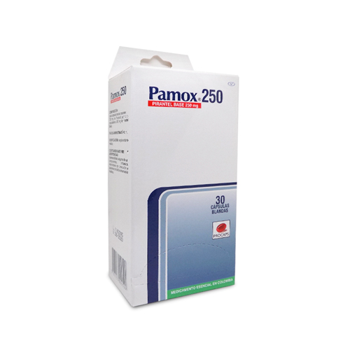 PAMOX 250 MG CAJA X 30 CAPS
