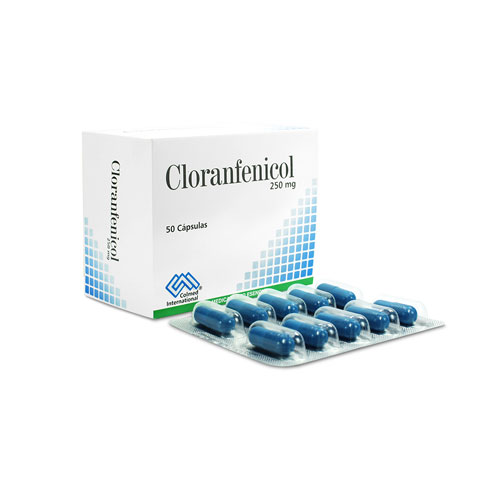 CLORANFENICOL 250 MG COLMED CAJA X 50 CAPS