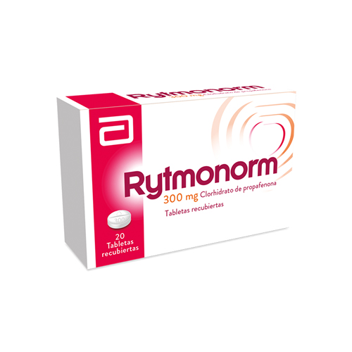 RYTMONORM 300 MG CAJA X 20 TABS