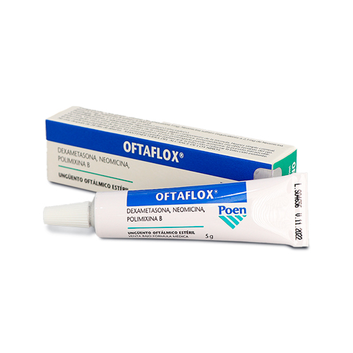 OFTAFLOX UNG OFT FCO X 5 GR