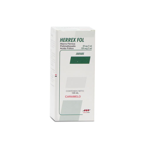 HERREX FOL JBE CARAMELO FCO X 120 ML