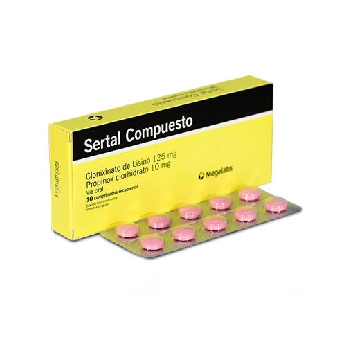 SERTAL COMPUESTO CAJA X 10 COMP
