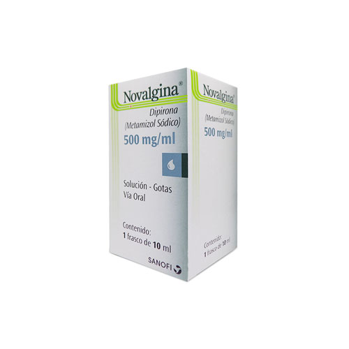 NOVALGINA GOTAS 500 MG/ML FCO X 10 ML