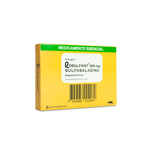 ROSULFANT 500 MG CAJA X 10 COMP
