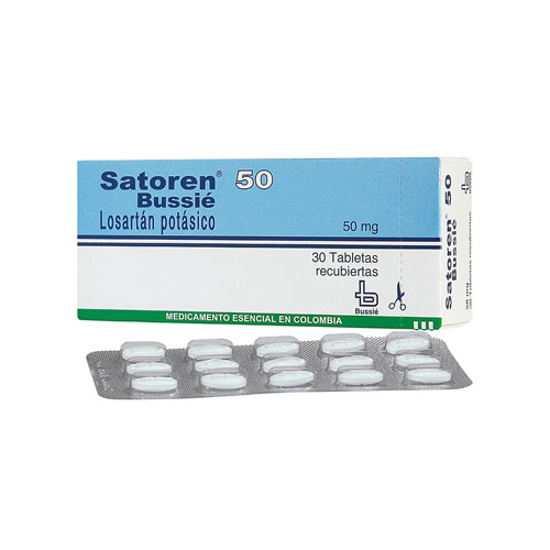 SATOREN 50 MG CAJA X 30 TABS