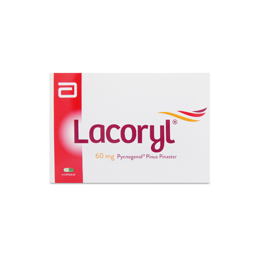 LACORYL 60 MG CAJA X 14 CAPS