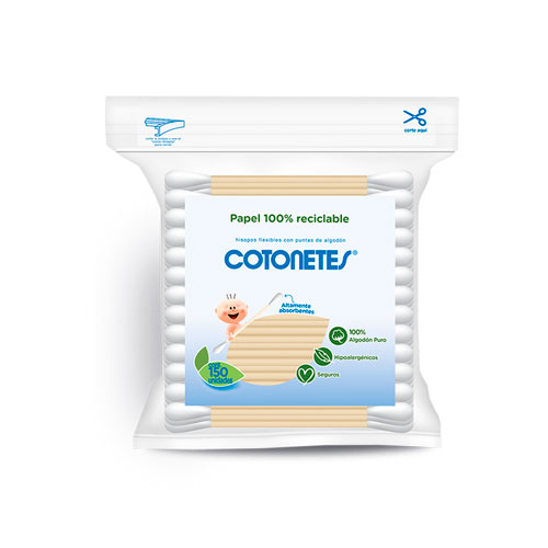 COPITOS J&J (COTONETES) X 150 UND