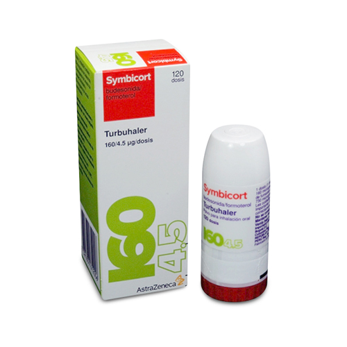 SYMBICORT TURBOH. 160/4.5 MCG FCO X 120 DOSIS