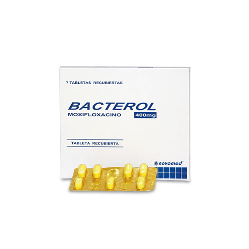 BACTEROL 400 MG CAJA X 7 COMP