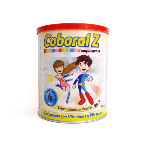 COBORAL Z VAINILLA LATA X 400 GR