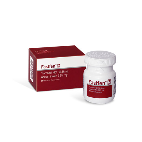 FASTFEN 325/37.5 MG CAJA X 10 TABS