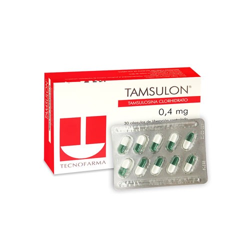 TAMSULON 0.4 MG CAJA X 30 CAPS