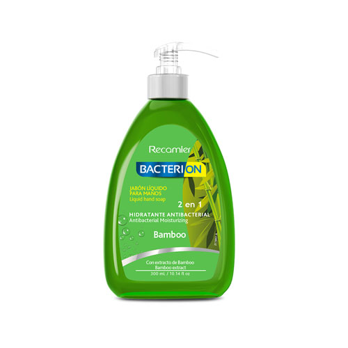 JABON LIQ.BACTERION BAMBU 2en1 FCO X 300 ML