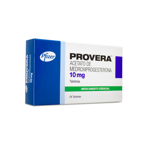PROVERA 10 MG CAJA X 28 TABS
