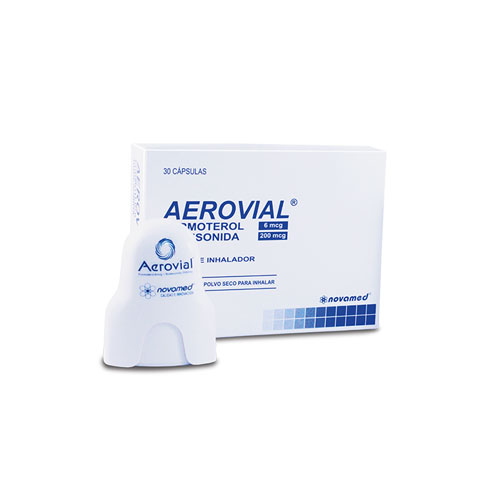 AEROVIAL + INHALADOR CAJA X 30 CAPS
