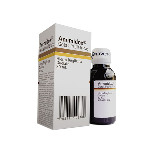 ANEMIDOX GOTAS PED. FCO X 30 ML