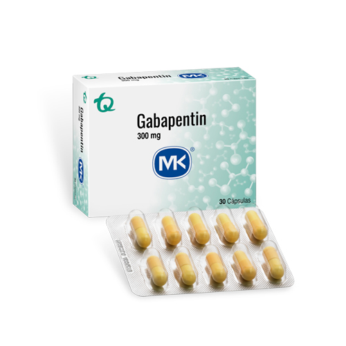 GABAPENTIN 300 MG MK ** CAJA X 30 CAPS