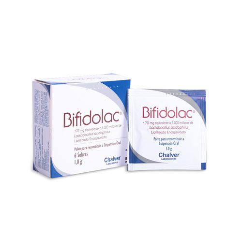 BIFIDOLAC 170 MG CAJA X 6 S/S