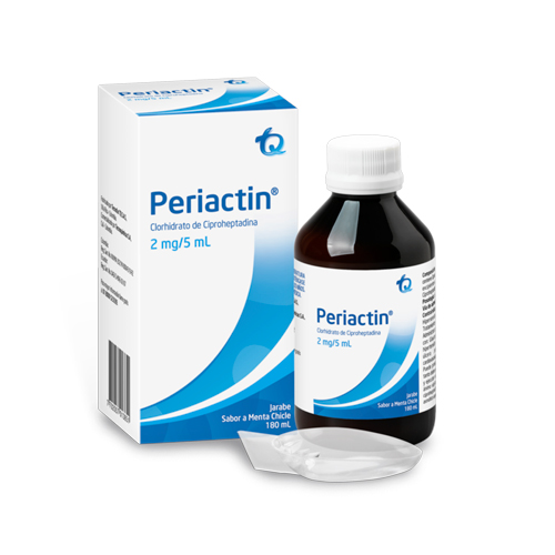 PERIACTIN JBE 2/5 MG FCO X 180 ML