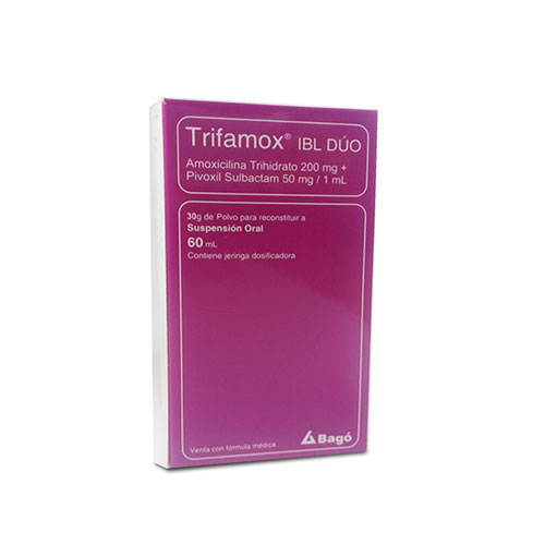 TRIFAMOX IBL DUO SUSP FCO X 60 ML