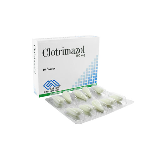 CLOTRIMAZOL 100 MG COLMED CAJA X 10 OVUL