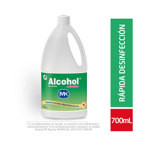 ALCOHOL MK FCO X 700 ML