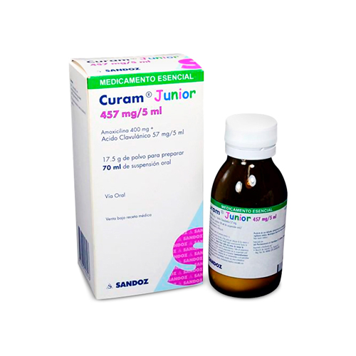 CURAM JUNIOR 457 MG/5ML FCO X 70 ML
