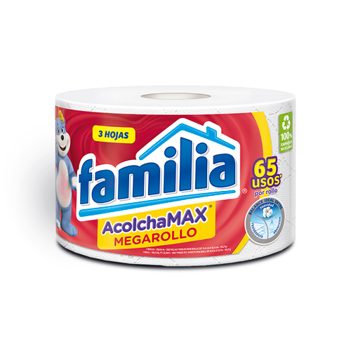 PAPEL HIG FAMILIA ACOLCH.MEGA ROLLO X 1 UND