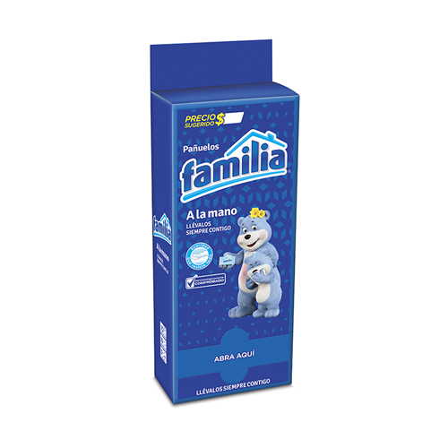PANUELOS FAMILIA TRIPLE HOJA X 10 PQTES