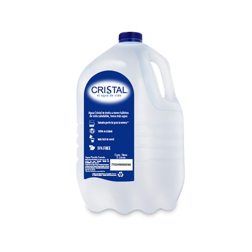 AGUA CRISTAL GARRAFA X 5 LTS