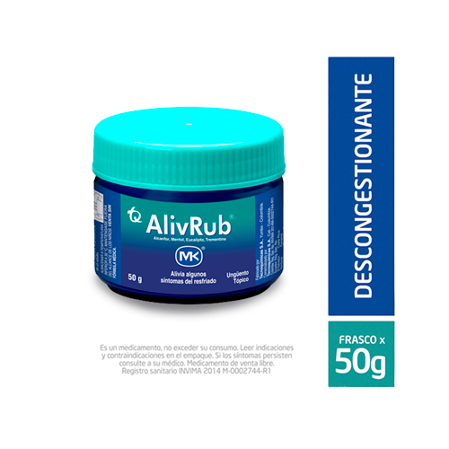 ALIVRUB UNG POTE X 50 GR