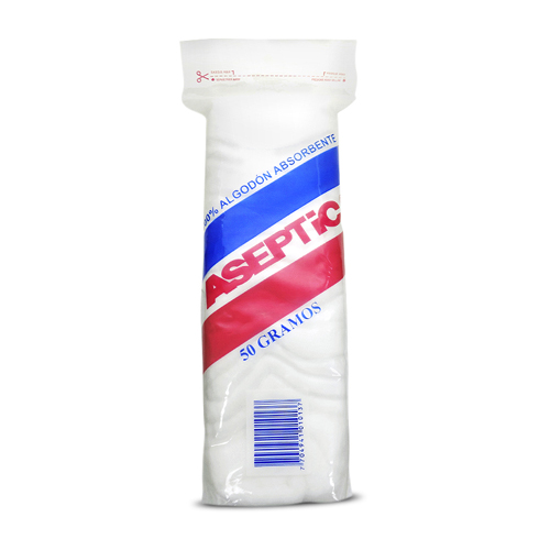 ALGODON ASEPTIC BOLSA X 50 GR