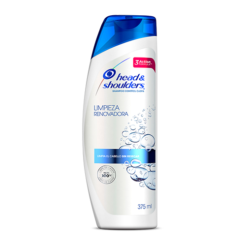 CHAMPU H&S LIMPIEZA RENOVADORA FCO X 375 ML