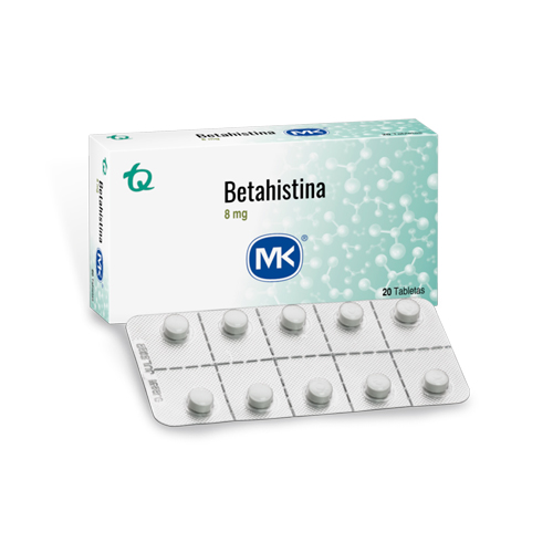 BETAHISTINA  8 MG MK CAJA X 20 TABS