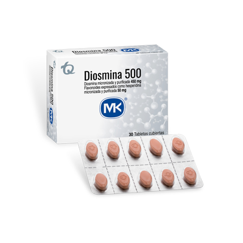 DIOSMINA 500 MK CAJA X 30 TABS
