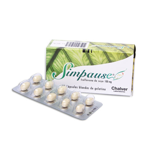 SIMPAUSE 100 MG CAJA X 30 CAPS
