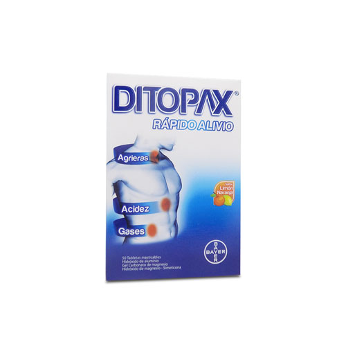 DITOPAX LIMON-NARANJA CAJA X 50 TABS