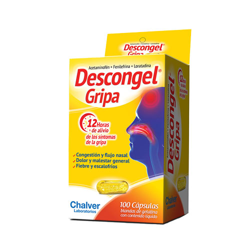 DESCONGEL GRIPA CBG CAJA X 100 TABS