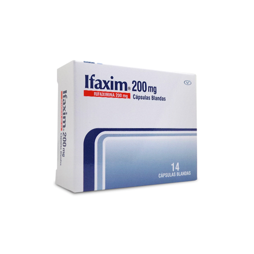 IFAXIM 200 MG CBG CAJA X 14 CAPS