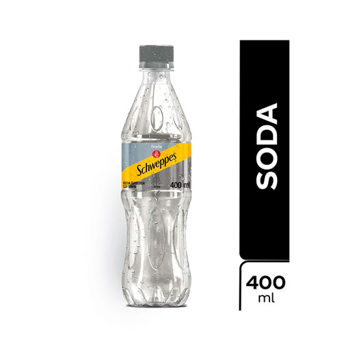SODA SCHWEPPES BLANCA BOT. X 400 ML