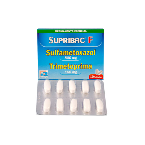 SUPRIBAC F CAJA X 10 TAB