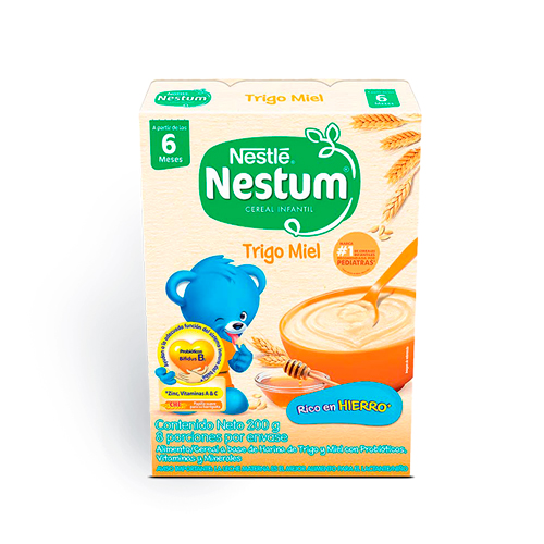 CEREAL NESTUM TRIGO MIEL CAJA X 200 GR