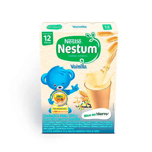 CEREAL NESTUM JUNIOR VAINILLA CAJA X 200 GR