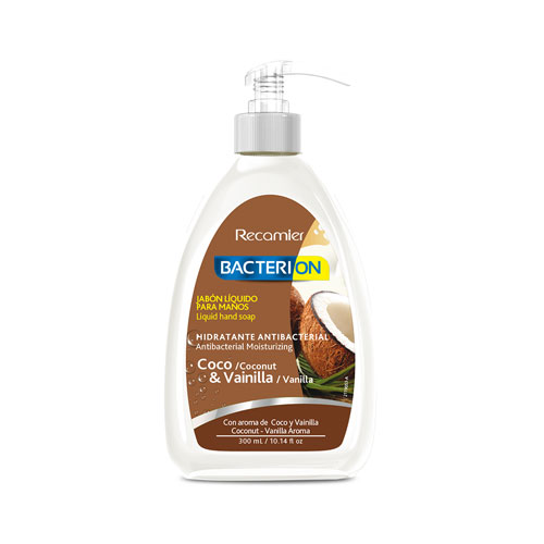JABON LIQ.BACTERION VAIN/COCO FCO X 300 ML
