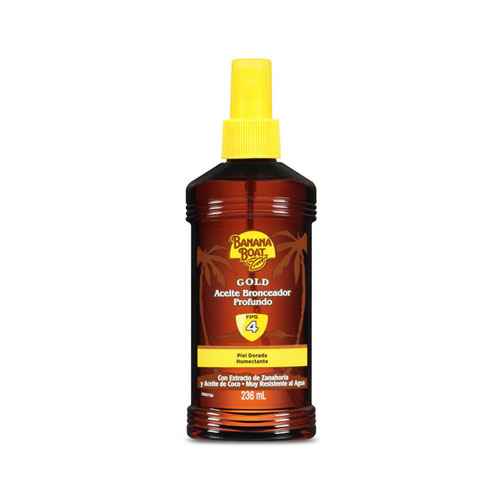 BANANA BOAT ACEITE BRONC.DARK SPF4 X 236 ML